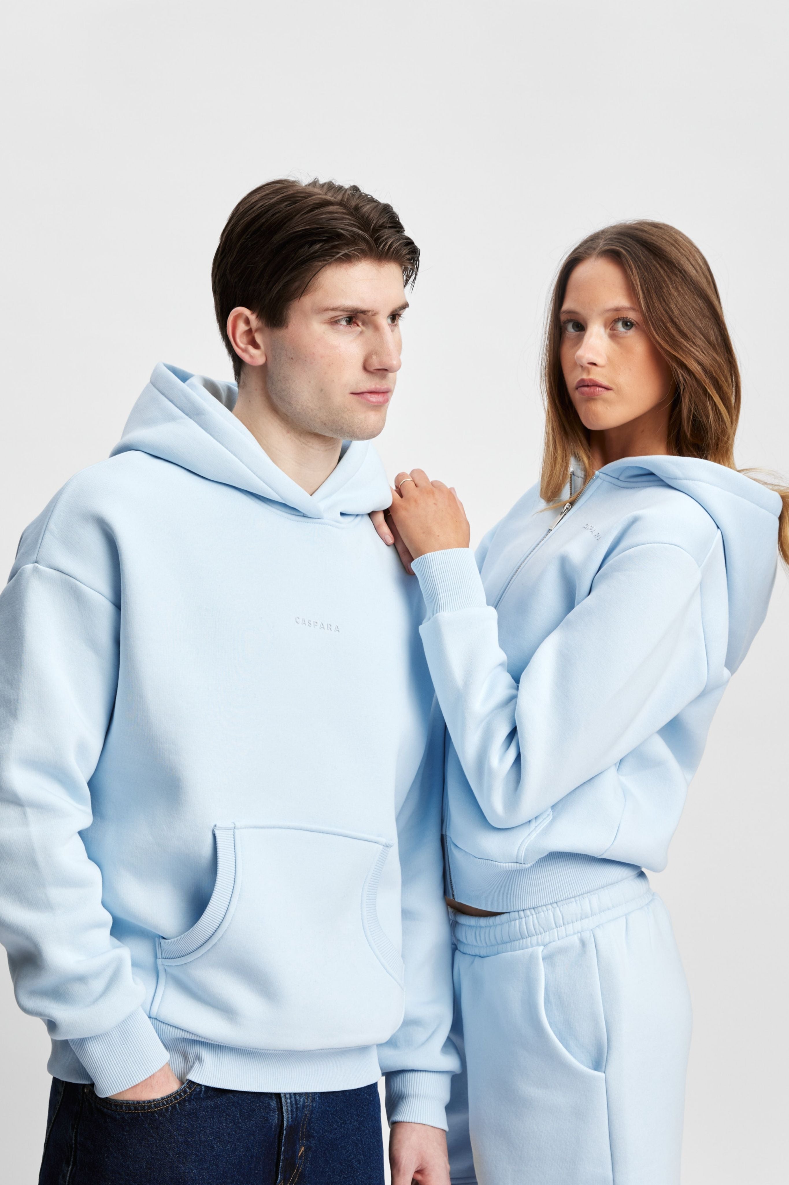 M. Pollux Hoodie - Light blue